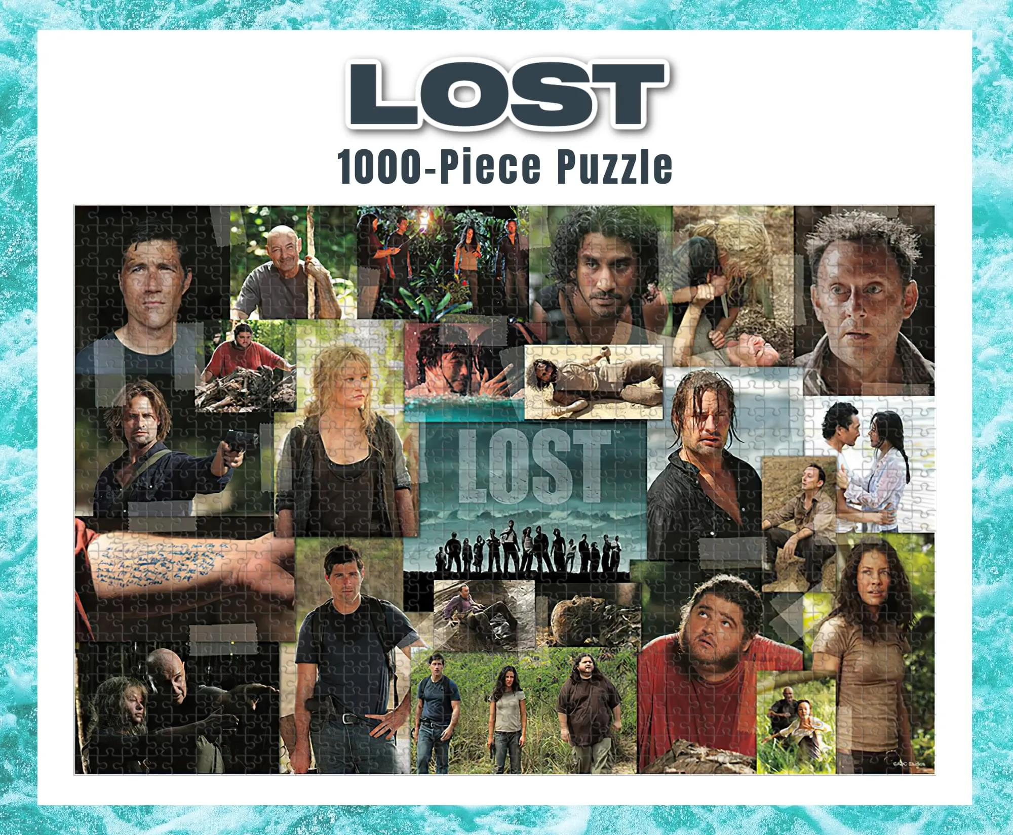 LOST Collage Puzzle For Adults And Kids | 1000 Piece Jigsaw Puzzle