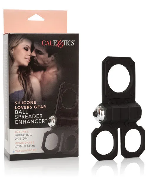 Lovers Gear Silicone Ball Spreader Enhancer - Black