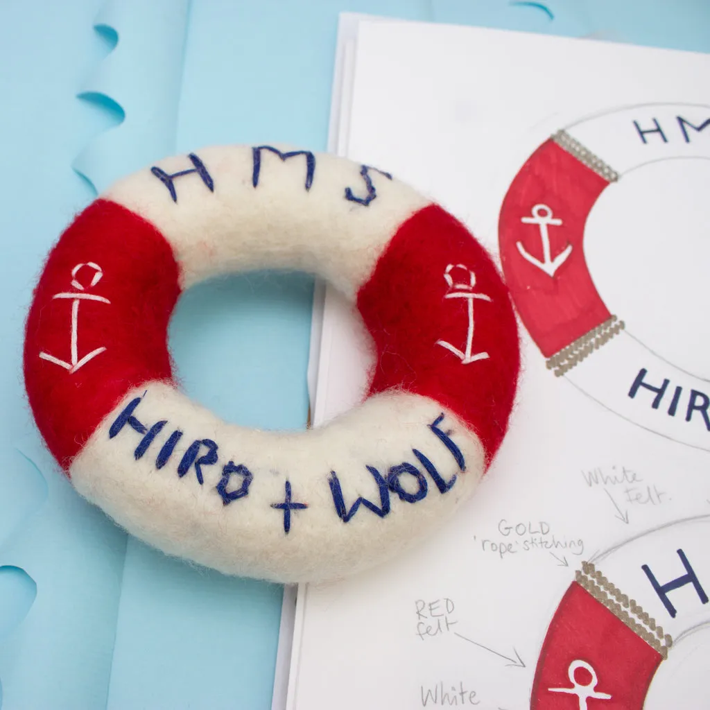 Nautical Dog Tug Toy