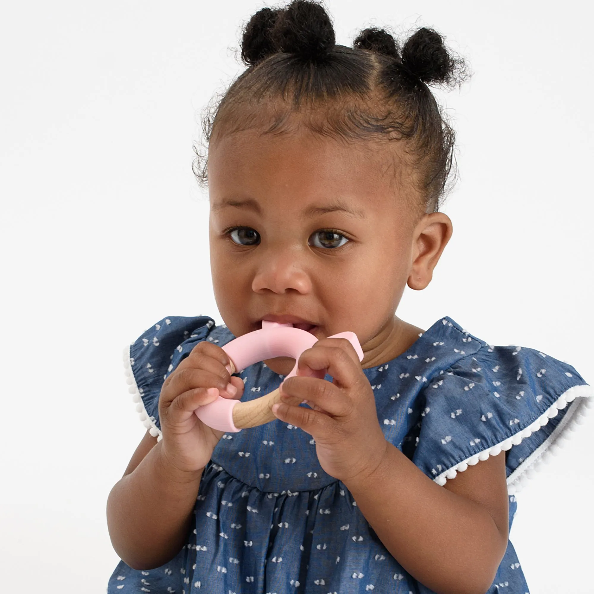 NEW! Silicone & Wood Teething Rings