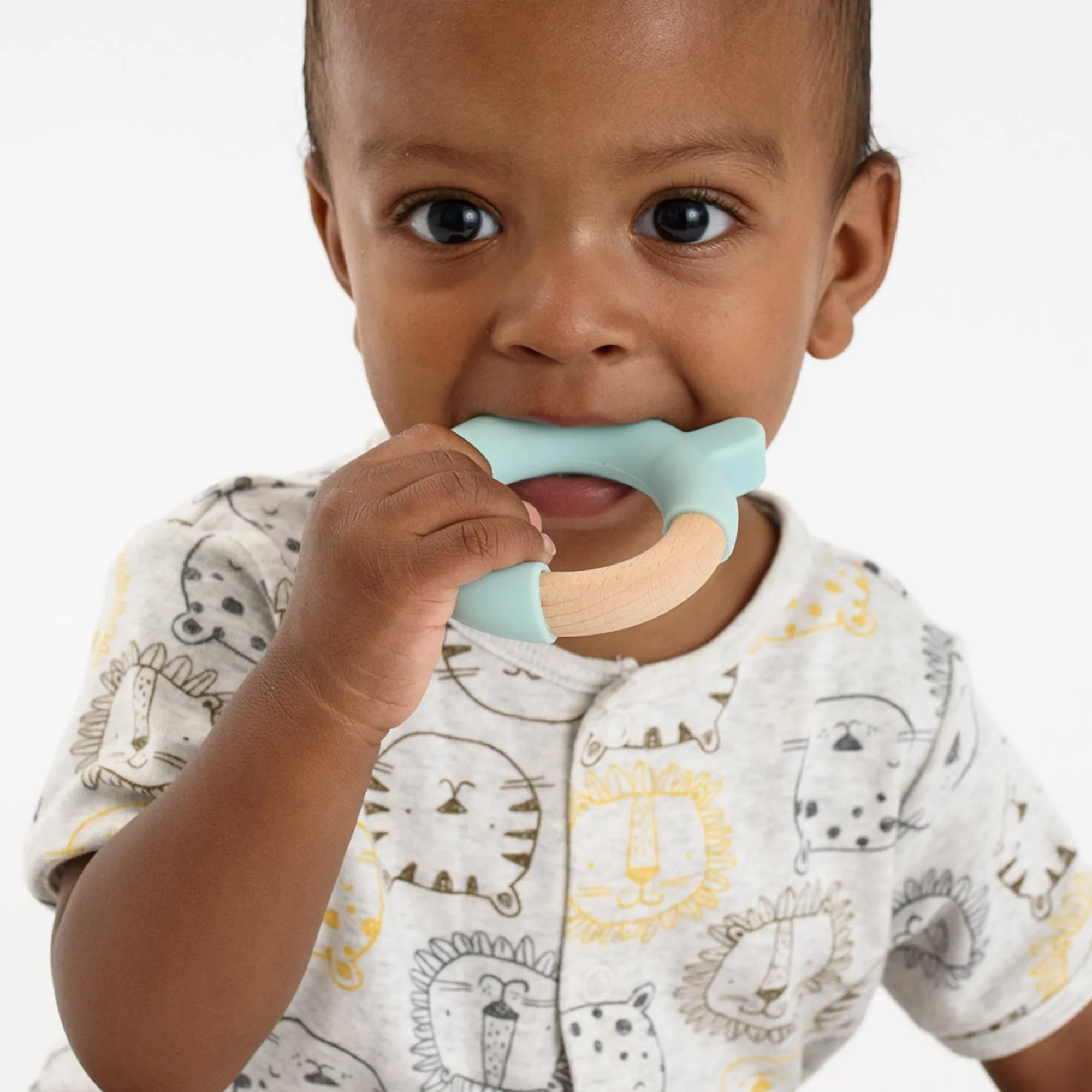 NEW! Silicone & Wood Teething Rings