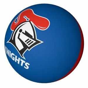 NRL Rubber High Bounce Hand Ball - Newcastle Knights - Single - 6cm