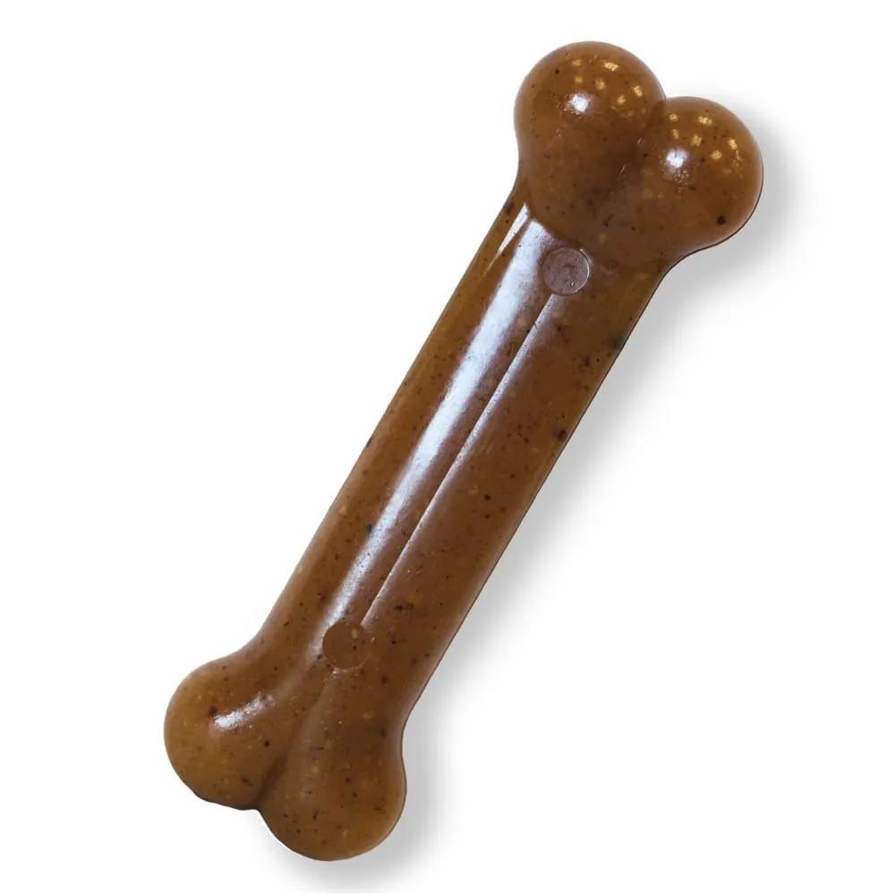 Nylabone Puppy Bone Dog Toy Chicken Wolf