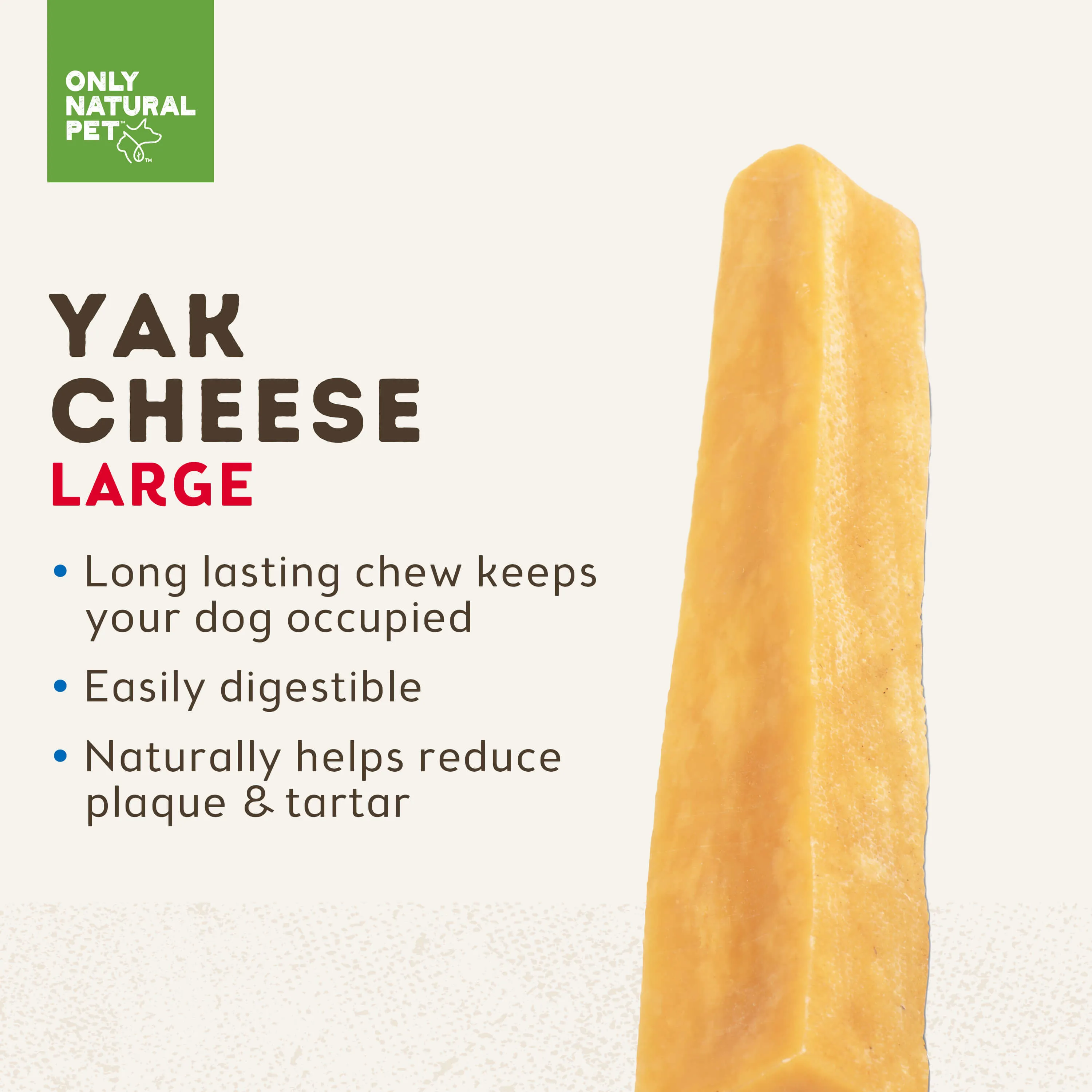 Only Natural Pet Yak Cheese for Dogs