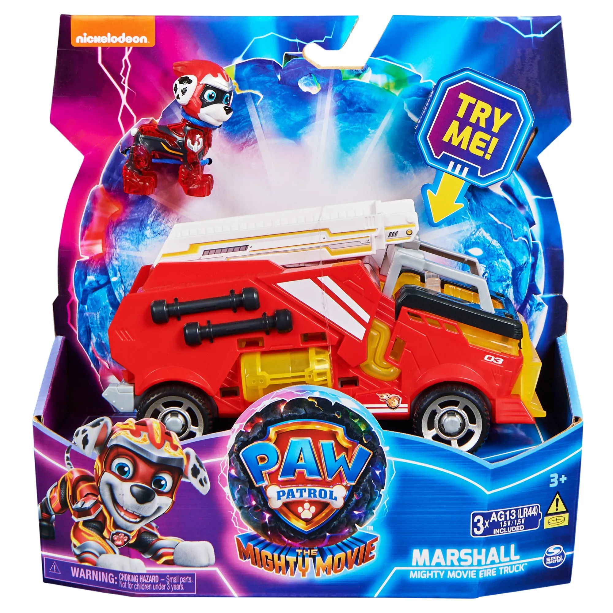 Paw Patrol The Mighty Movie Themed Vehicle Assortment