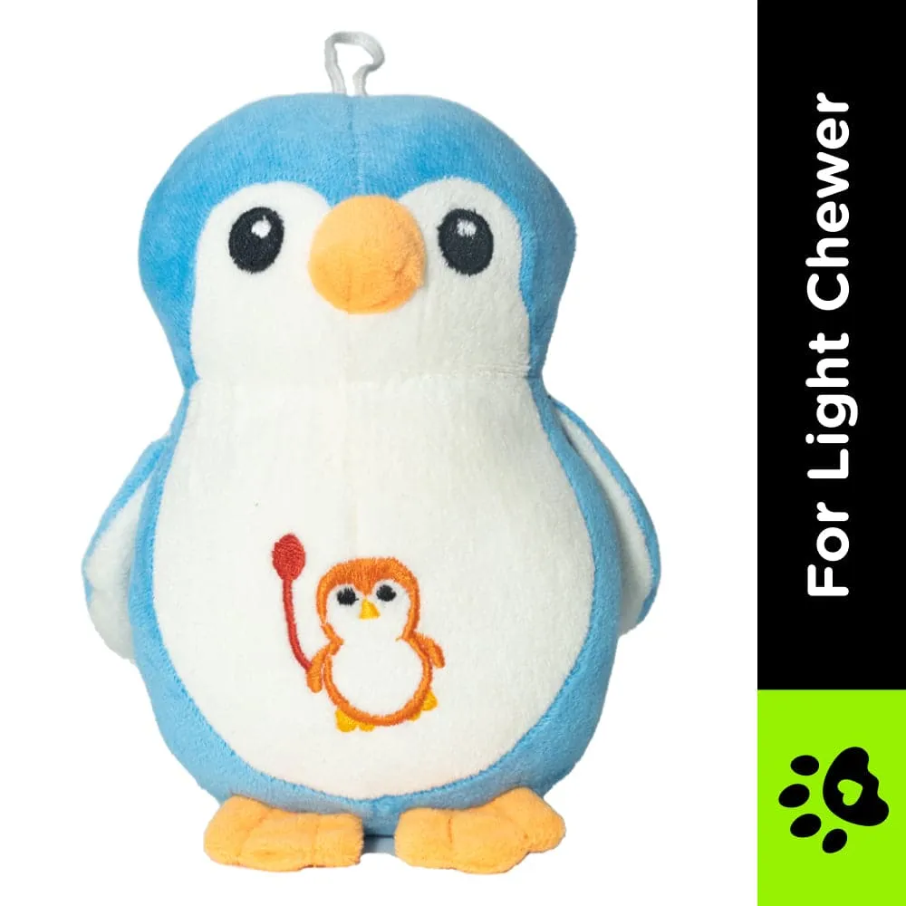 Pet And Parents Baby Penguin Toy for Dogs (Blue)