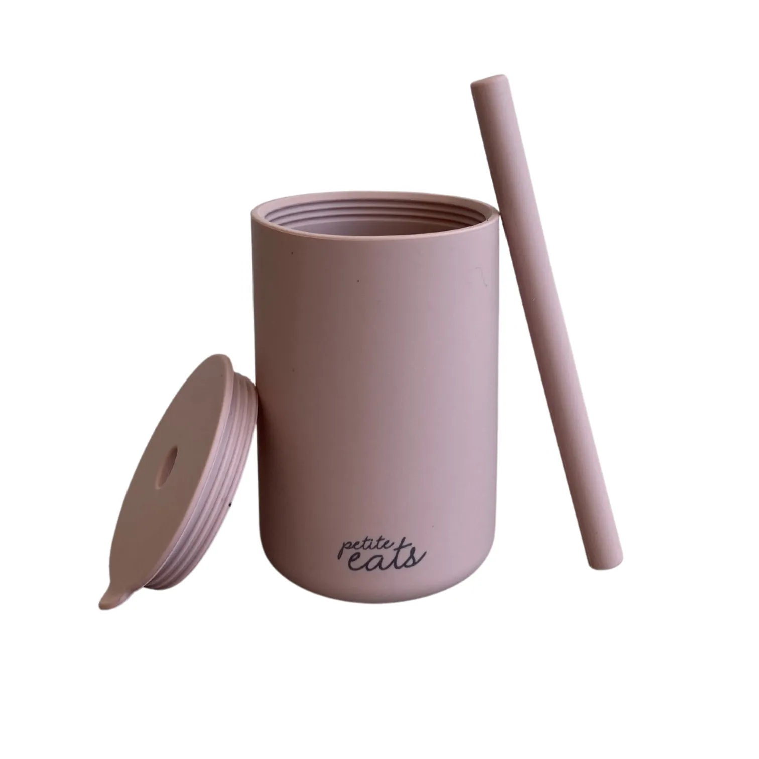 Petite Eats Silicone Mini Smoothie Cup - Dusty Lilac