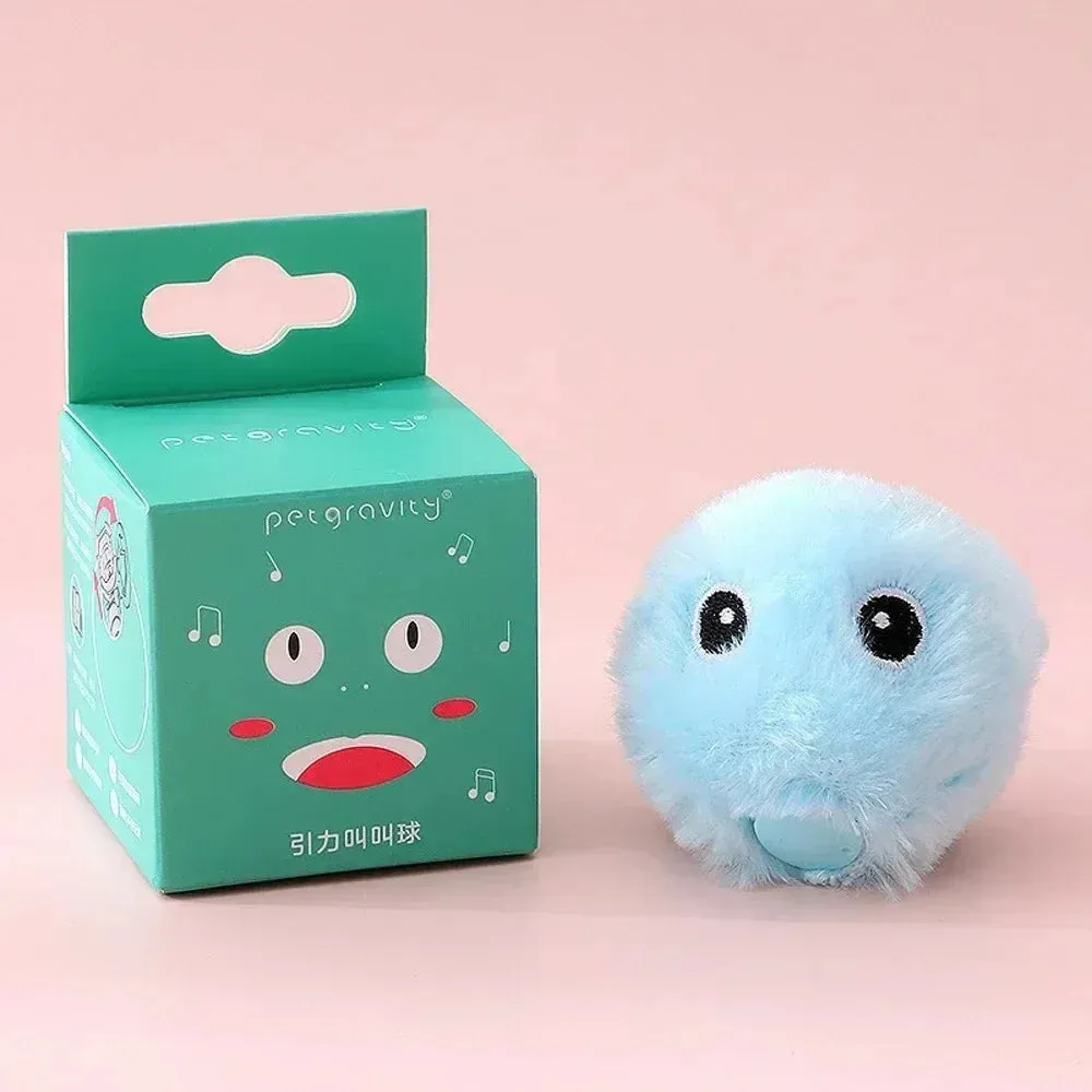 Plush Interactive Cat Toy Ball