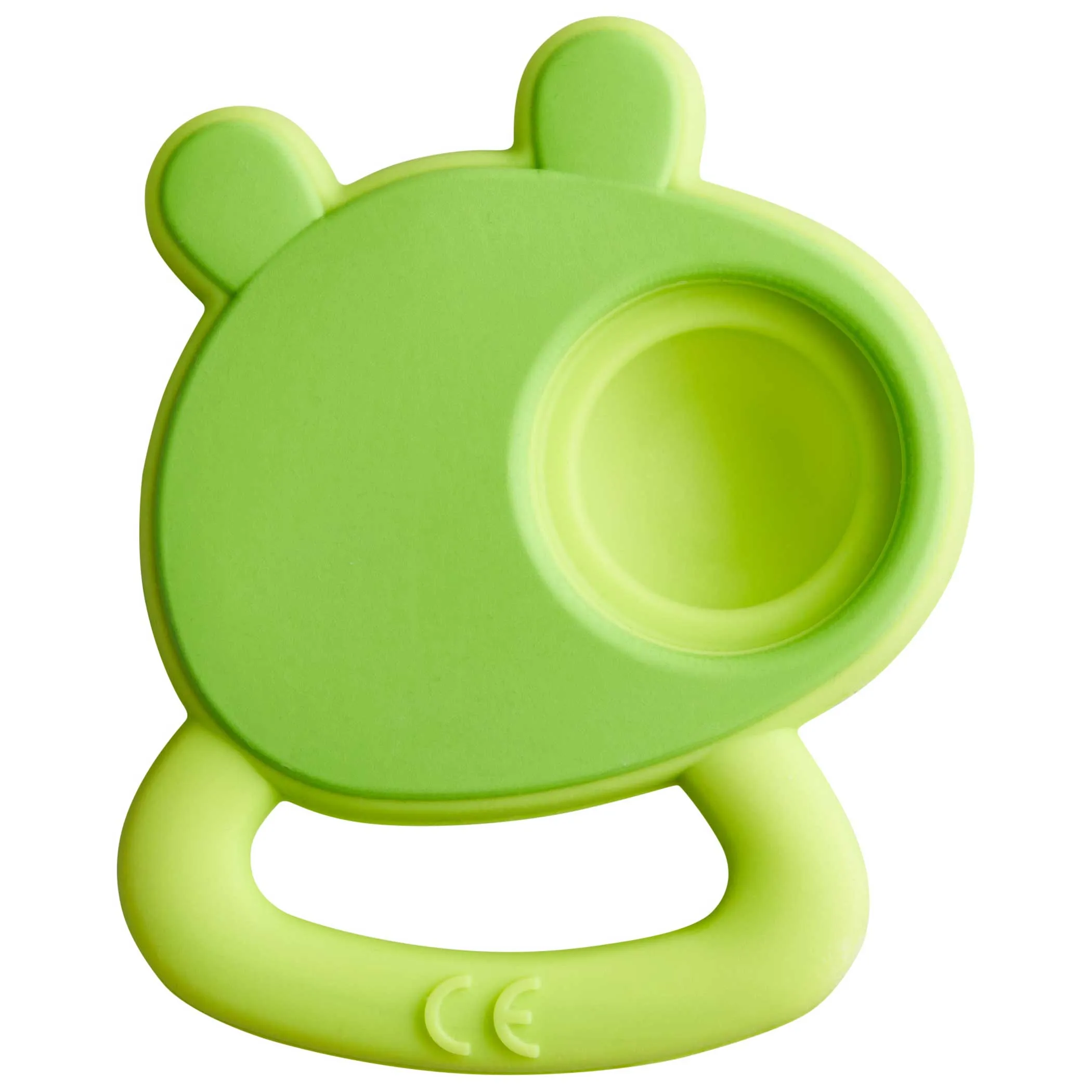 Popping Frog Silicone Teething Toy