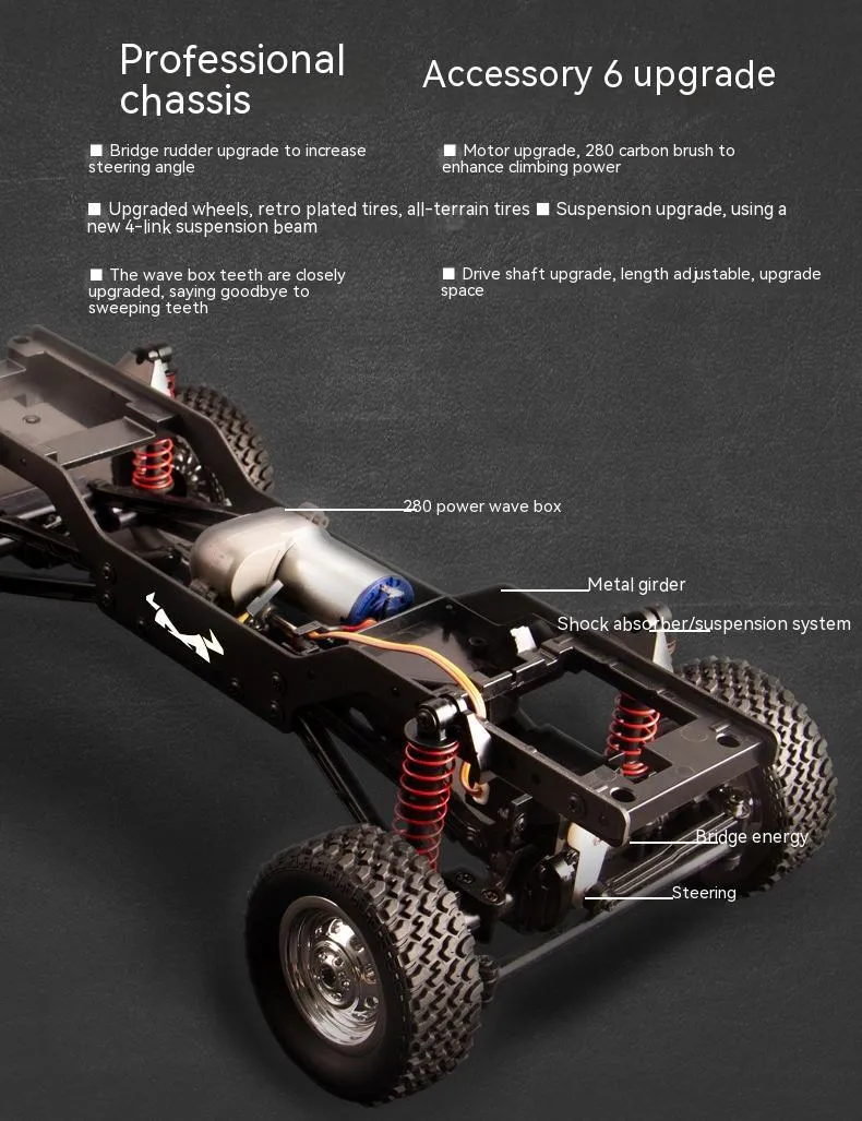 Remote Control Off-Road Rock Crawler