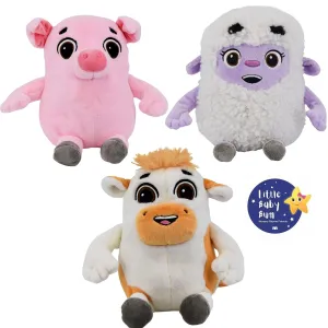 Set of 3 Little Baby Bum Animal Plush Toys