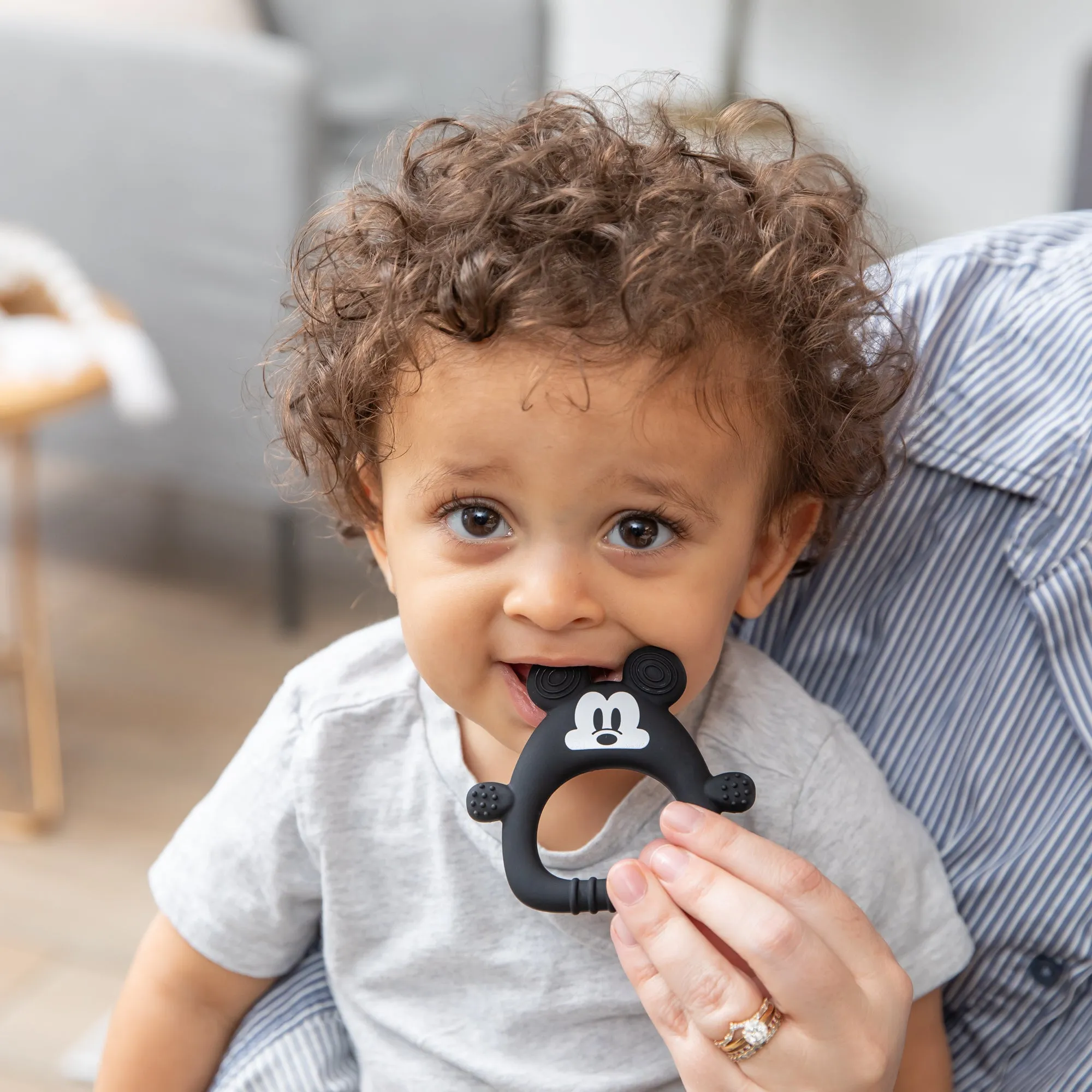 Silicone Flat Teether: Mickey Mouse