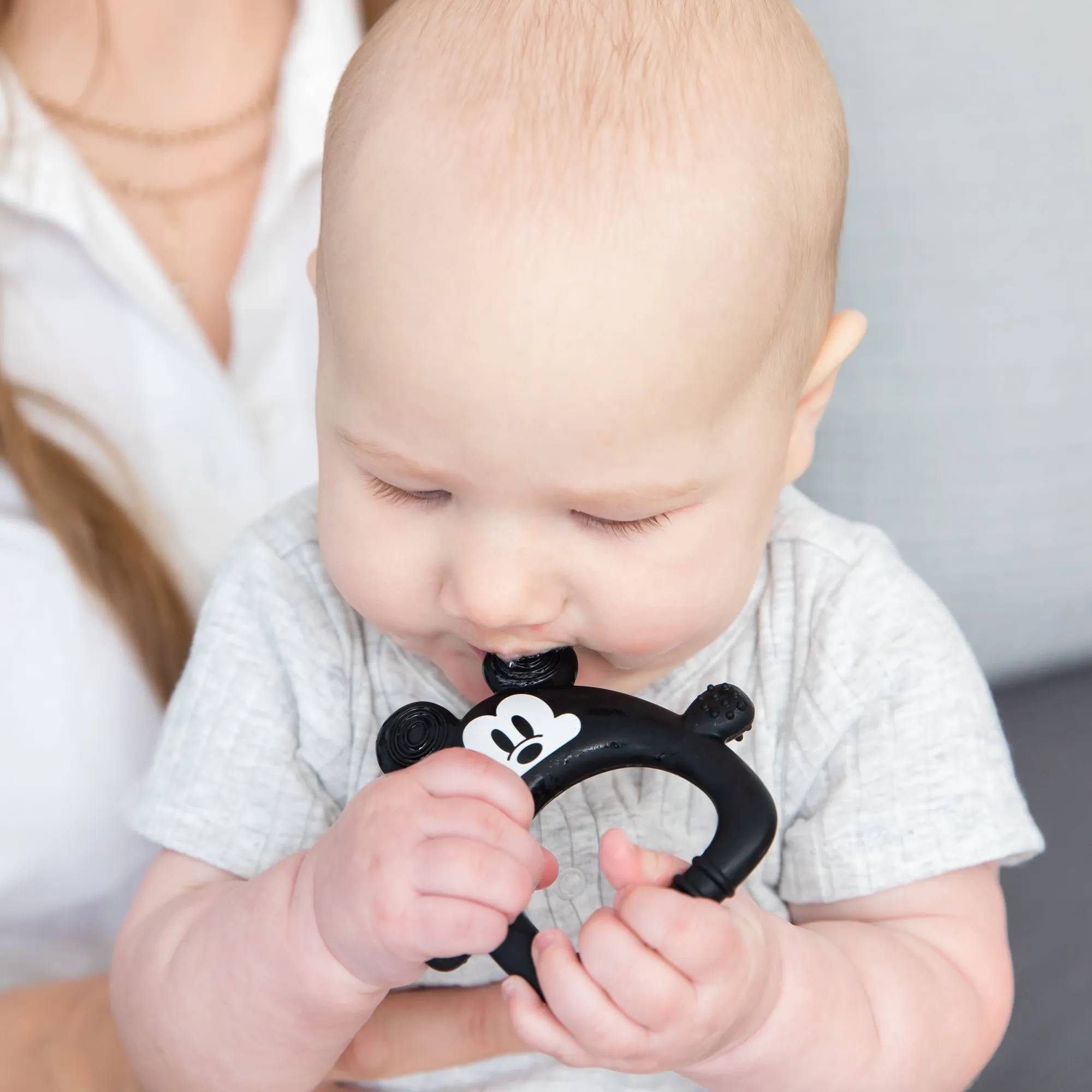 Silicone Flat Teether: Mickey Mouse