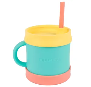 Silicone Sippy   Training Straw Cup