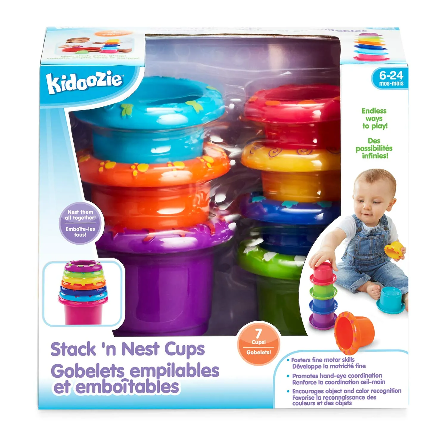 Stack N'' Nest Cups - Multicolour