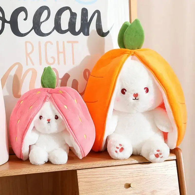 SUPPER SOFT STRAWBERRY RABBIT SOFT TOY