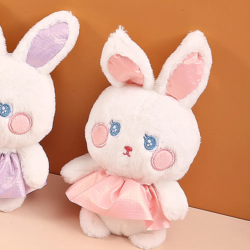 Sweet hare anime plush keychain.