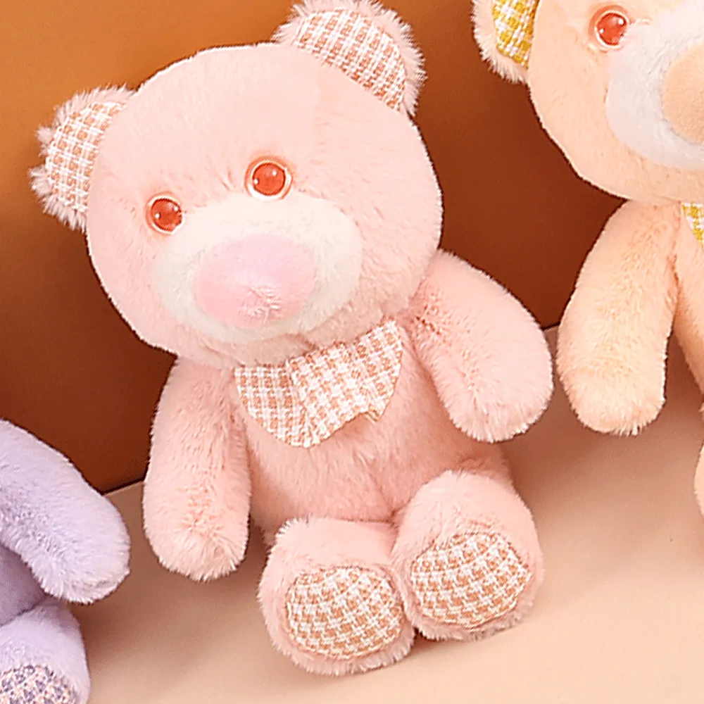 Teddy Bear Shape  Plush Keychain.