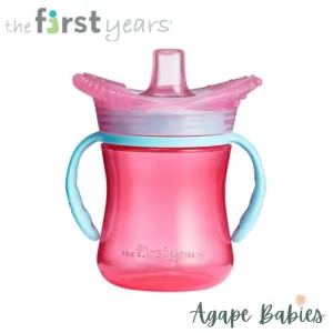 The First Years Teethe-Around Trainer Cup 7oz Pink