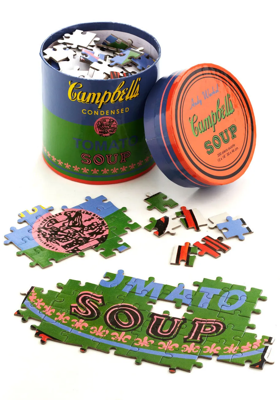 Warhol Soup Can Puzzle