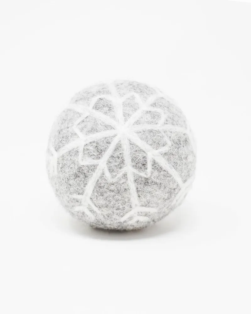 Winter Wool Beastball Dog Toy